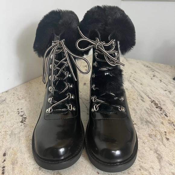 INC INTERNATIONAL CONCEPTS HANNIA WEDGE‎ BOOTIES IN BLACK NWOB WOMEN'S SIZE 10 - Picture 14 of 14